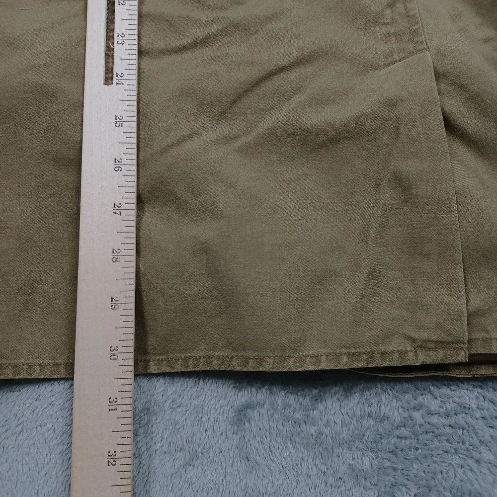LL Bean Coat Mens 42 Brown Outdoor Hunting Pockets Casual Safari